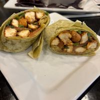 Thai Peanut Wrap at Sunflower Cafe in Mobile