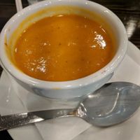 Roasted red pepper soup at Sunflower Cafe in Mobile