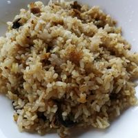 Fried rice (egg-free) at Pudao Vegetarian Restaurant - 樸道蔬食餐館 in Fenglin