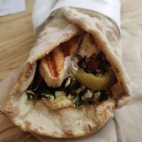 Folded flatbread   at Habibah in Cheltenham