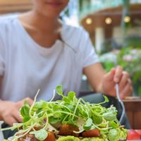 A classic from our old Vegan & Veg restaurant, Mud Bistro. Advocado, fresh springs, Feta(tofu), olive oil, on Sourdough. Sometimes I like adding a fried egg to it.  at LANG3 in Da Nang