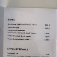 Greek yogurt can be replaced with soy yogurt at Pop's Pancakes in Brussels