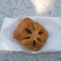 With apricot filling at Pekarna Peçjak  in Ljubljana