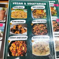 Menu at Ray Power Corner in Kuala Lumpur