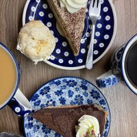 Cakes taken as a takeaway   at Jemy Kremy in Lodz