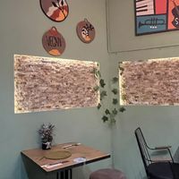 Funky decor   at Asian Vegan Kitchen in Istanbul