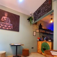 Inside at Asian Vegan Kitchen in Istanbul