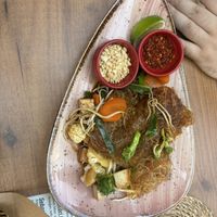 Pad Thai glass noodles   at Asian Vegan Kitchen in Istanbul