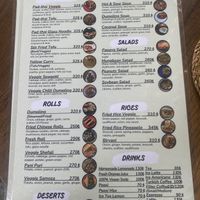 Menu  at Asian Vegan Kitchen in Istanbul