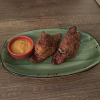 Samosas  at Asian Vegan Kitchen in Istanbul