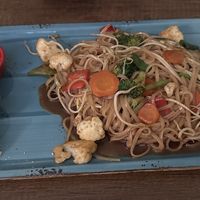 Veggie pad Thai   at Asian Vegan Kitchen in Istanbul