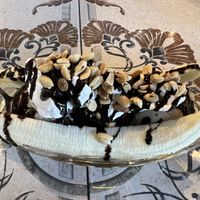 Banana split  #Veganuary at Earth Tone in Pai