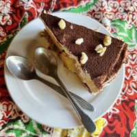 Raw banoffee pie (95 THB)  at Earth Tone in Pai