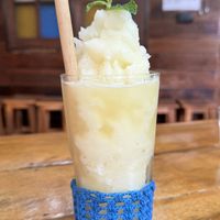 Pineapple shake   at Earth Tone in Pai