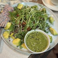 Tempeh salad  at Earth Tone in Pai