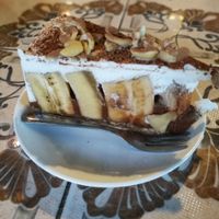 Banoffe pie at Earth Tone in Pai