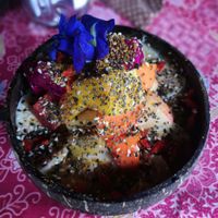 Smoothie bowl at Earth Tone in Pai