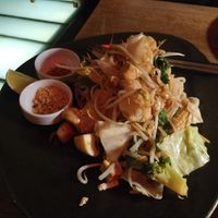 Main food with mushroom at Çok Çok Thai Restaurant in Istanbul