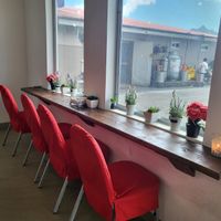 Interior at Ruby Red Cafe in Tafuna