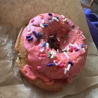 Sorry it’s day old at home    at Lawlss Coffee in Appleton