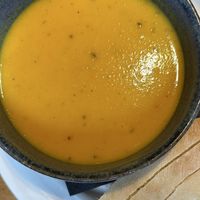 Soup of the day  at The Crystal Palace in Bath