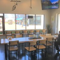 Dining area at Hawaii Poke Bowl in Apple Valley