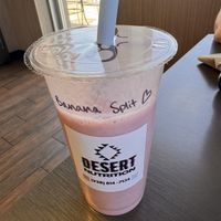 Banana split smoothie   at Desert Nutrition in Page