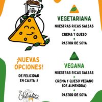 Opciones veganas y vegetarianas at La Chilakleta - San Ángel in Mexico City