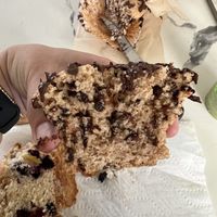 Chocolate chip muffin 🤤  at Ester's Treats in Cranford