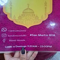 Datos at Handi Masala in Santiago