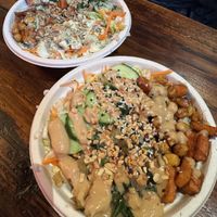 Peanut sauce was delicious  at Cascade Alchemy Bowls in Redmond