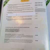 Menu 3 at SA•WAD•DEE in Gran Canaria