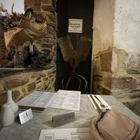 Our table   at Magpie & Stump Hotel in Mintaro