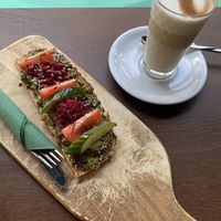 Avocado Toast und Chai Latte   at Salotto 1828 in Kassel