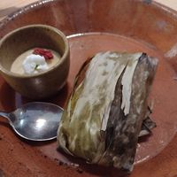 Taster menu (€25) starter #5 at The Food Temple in Lisbon