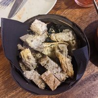 bread basket at The Food Temple in Lisbon