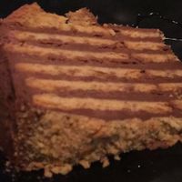 tradicional portugese cake at The Food Temple in Lisbon