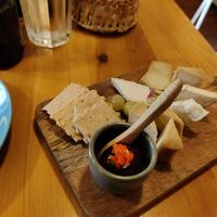 Cashew cheese at The Food Temple in Lisbon