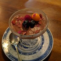 Chocolate Mousse Cardamom at The Food Temple in Lisbon