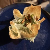 The tart  at The Food Temple in Lisbon