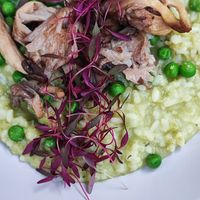 Risotto at The Food Temple in Lisbon