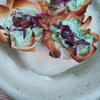 "Filo" with tofu at The Food Temple in Lisbon
