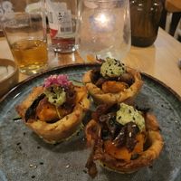 Jackfruit tartelette at The Food Temple in Lisbon