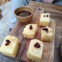 Dadinho de tapioca at The Food Temple in Lisbon