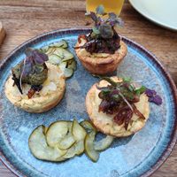 Tartes de jaca at The Food Temple in Lisbon