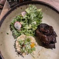 Lions mane steak   at The Food Temple in Lisbon