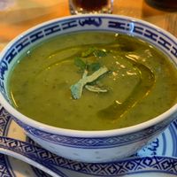 Basil Soup at The Food Temple in Lisbon