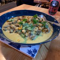 Chickpea Mushroom Curry at The Food Temple in Lisbon