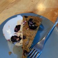 Dessert Lime Cake at The Food Temple in Lisbon