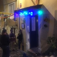 Cute little entrance! at The Food Temple in Lisbon